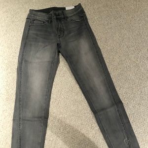 White House Black Market Gray Jeans